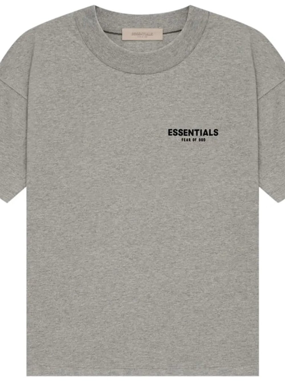 Fear of God Essentials Tee 'Dark Oatmeal' L Size Oversized T-Shirt FOG SS22 NWT